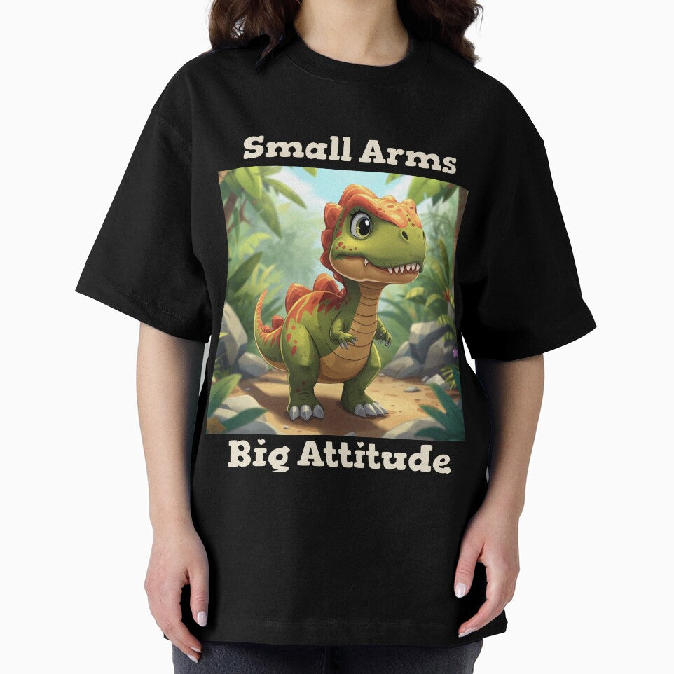 Small Arms. Big Attitude Dinosaur by AJ Teendahan T-Shirts, Hoodie, Sweatshirt | BlankRebels.com (Image 2)