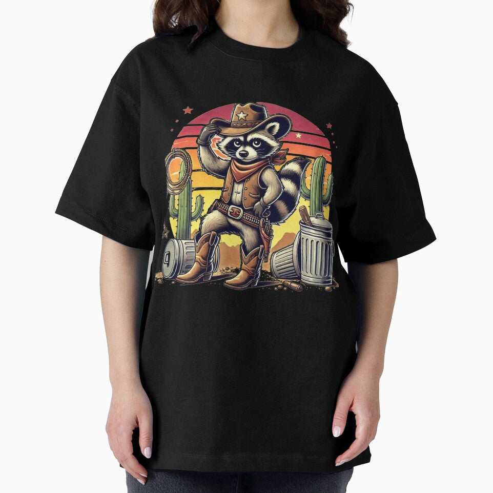 Country western cowboy raccoon trash panda by Mateusz Majcherek T-Shirts, Hoodie, Sweatshirt | BlankRebels.com (Image 2)