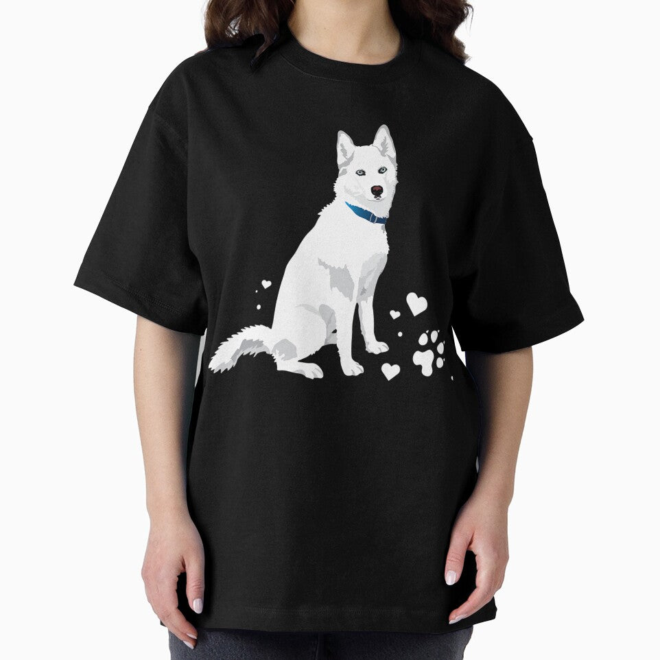 cute white Siberian Husky - sweet white Snow dog by Nicestore099 T-Shirts, Hoodie, Sweatshirt | BlankRebels.com (Image 2)