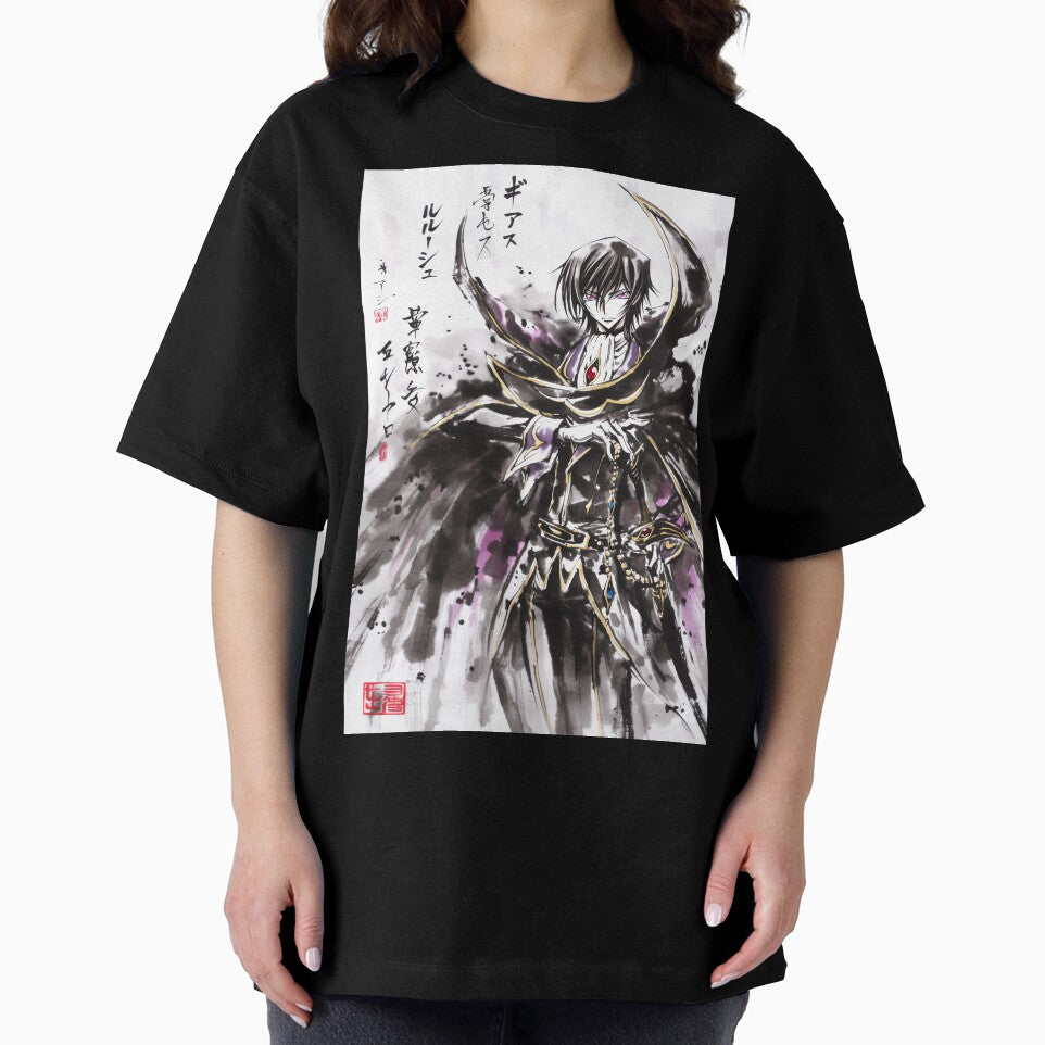 Lelouch Sumi-e by AnimeArsenalPrints