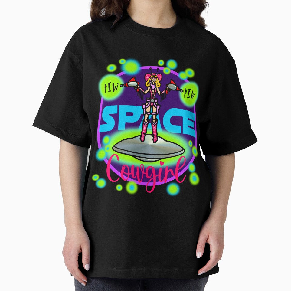Space Cowgirl by sandpiperstudio T-Shirts, Hoodie, Sweatshirt | BlankRebels.com (Image 2)