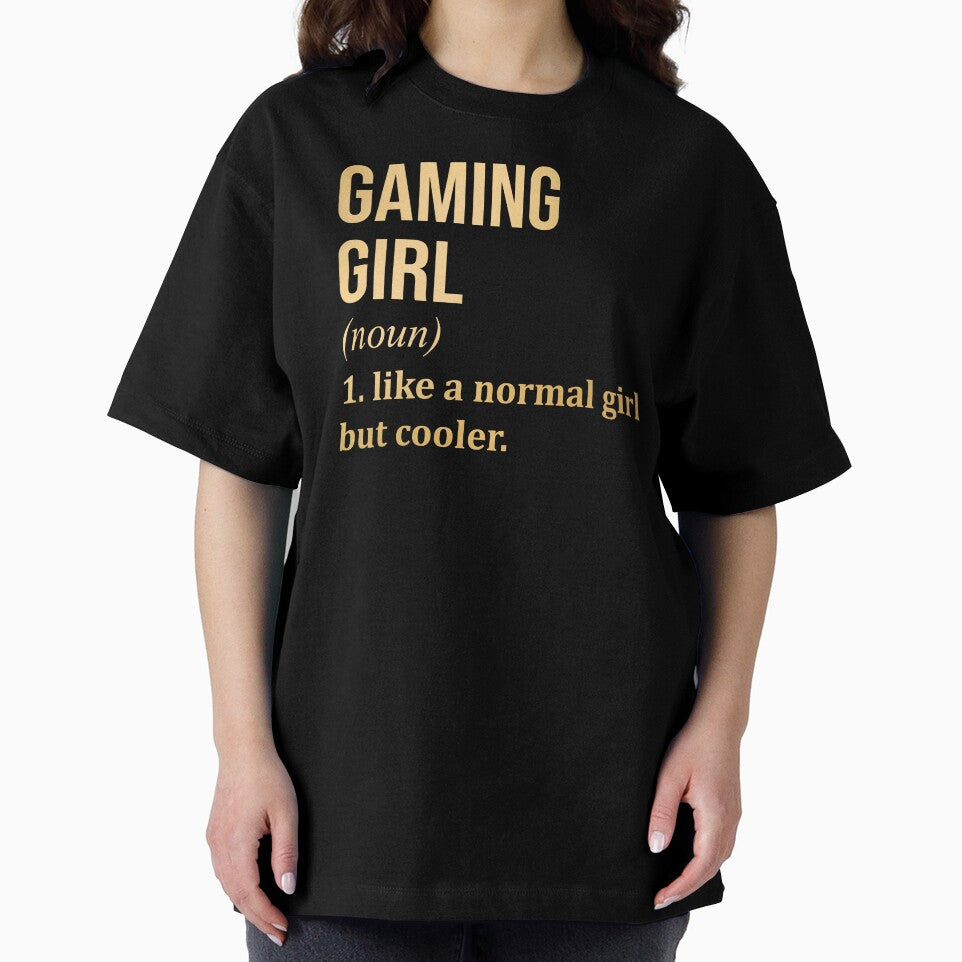Gaming Girl Definition in Gold by XCIV T-Shirts, Hoodie, Sweatshirt | BlankRebels.com (Image 2)