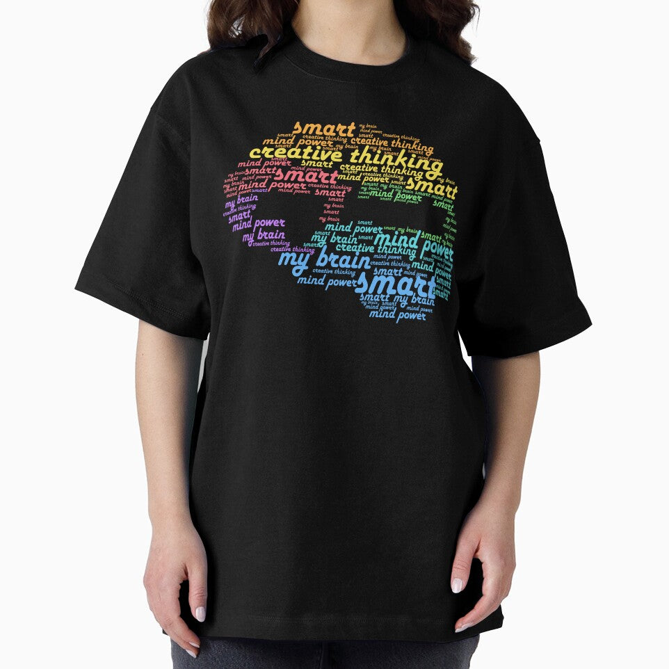 Creative Thinking Brain – Mind Power Typography Design by MYTHIC element