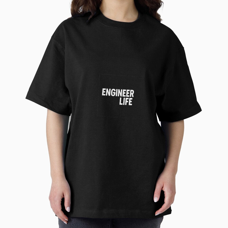 Engineer Life – Bold Minimalist Transparent Design by Elegant160 T-Shirts, Hoodie, Sweatshirt | BlankRebels.com (Image 2)