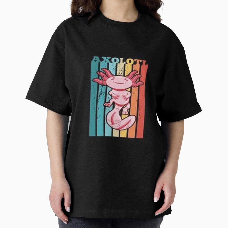 Cute Axolotl Retro Kawaii by Animoxz3 T-Shirts, Hoodie, Sweatshirt | BlankRebels.com (Image 2)