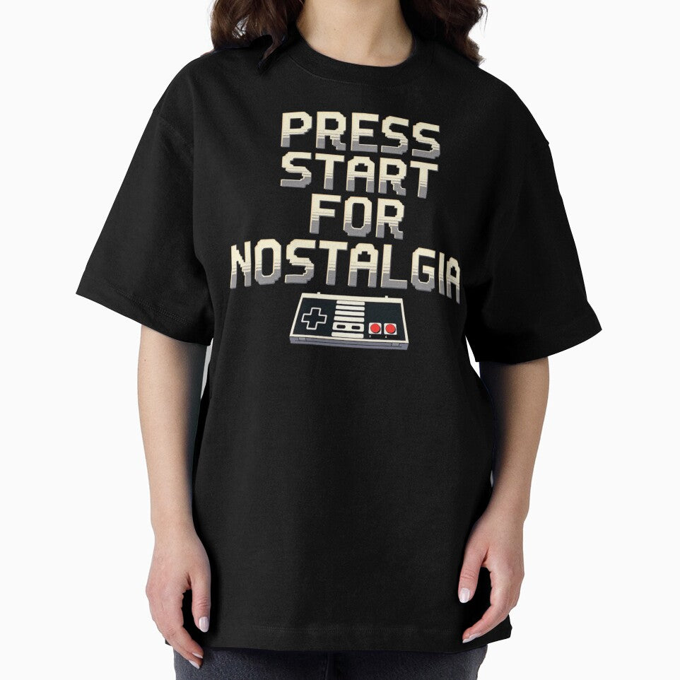 Press Start For Nostalgia by PerkzPrints T-Shirts, Hoodie, Sweatshirt | BlankRebels.com (Image 2)