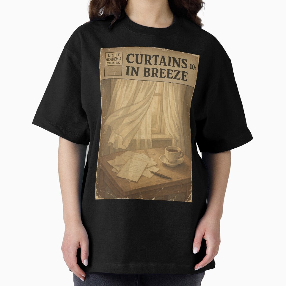 Soft Light Academia: Curtains Breeze T-Shirts, Hoodie, Sweatshirt