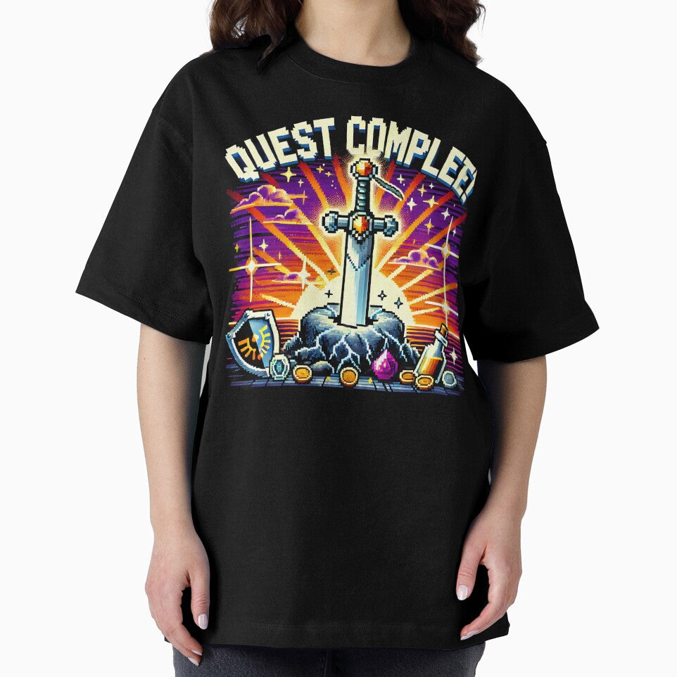 Quest Complete - Legendary Pixel Adventure by Psychacharm T-Shirts, Hoodie, Sweatshirt | BlankRebels.com (Image 2)