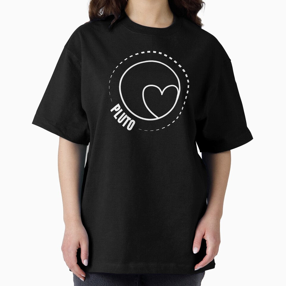 Dwarf Planet Pluto (WHITE DESIGN) by EleannaInSpace T-Shirts, Hoodie, Sweatshirt | BlankRebels.com (Image 2)