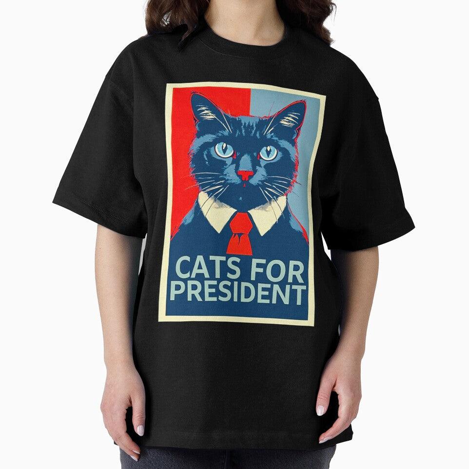Cats for president 2024 by erozzz T-Shirts, Hoodie, Sweatshirt | BlankRebels.com (Image 2)