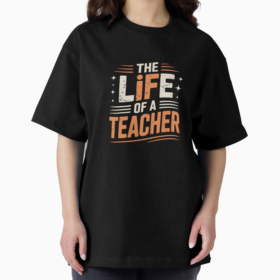 Life Teacher Vintage Typography Quote T-Shirts, Hoodie, Sweatshirt