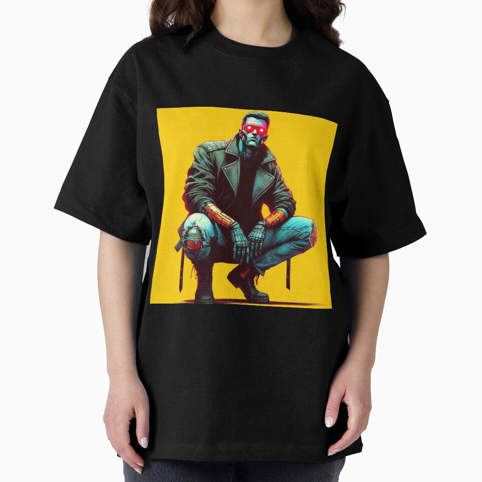 Cyberpunk Neon Street Gangster by RESToRAPTOR T-Shirts, Hoodie, Sweatshirt | BlankRebels.com (Image 2)