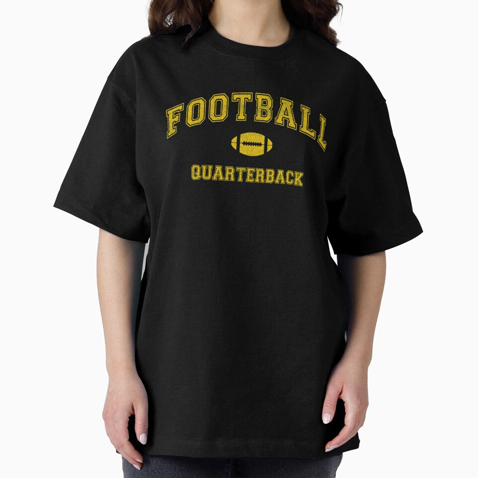 Vintage Football Team, Quarterback, distressed Classic College Style by webdango T-Shirts, Hoodie, Sweatshirt (Image 2)