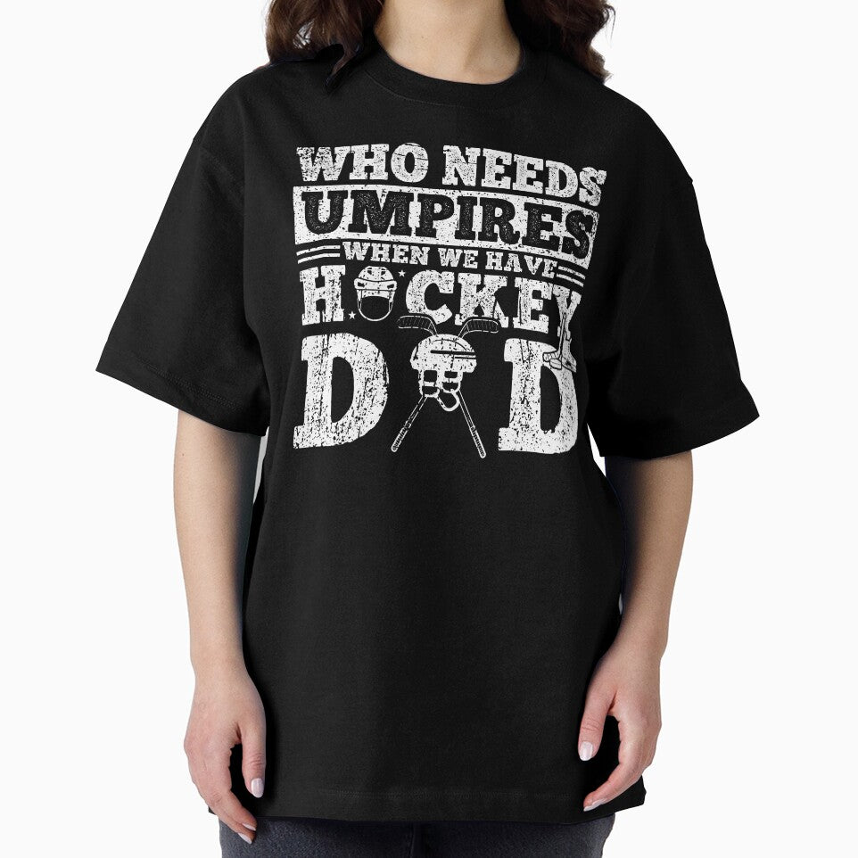 Funny Ice Hockey Dad Father's Day Hockey Dad Sports Birthday by REDDLINE T-Shirts, Hoodie, Sweatshirt (Image 2)