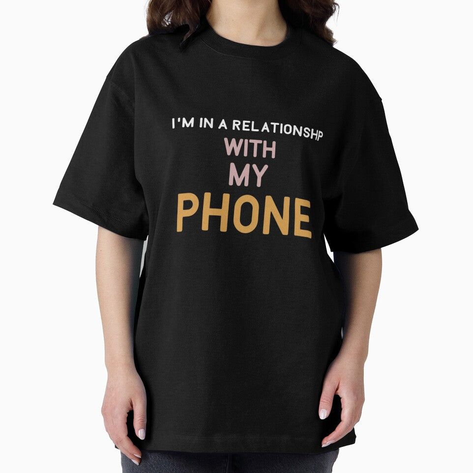 Funny quote I'm in relationship with my phone by HakunamatataTin