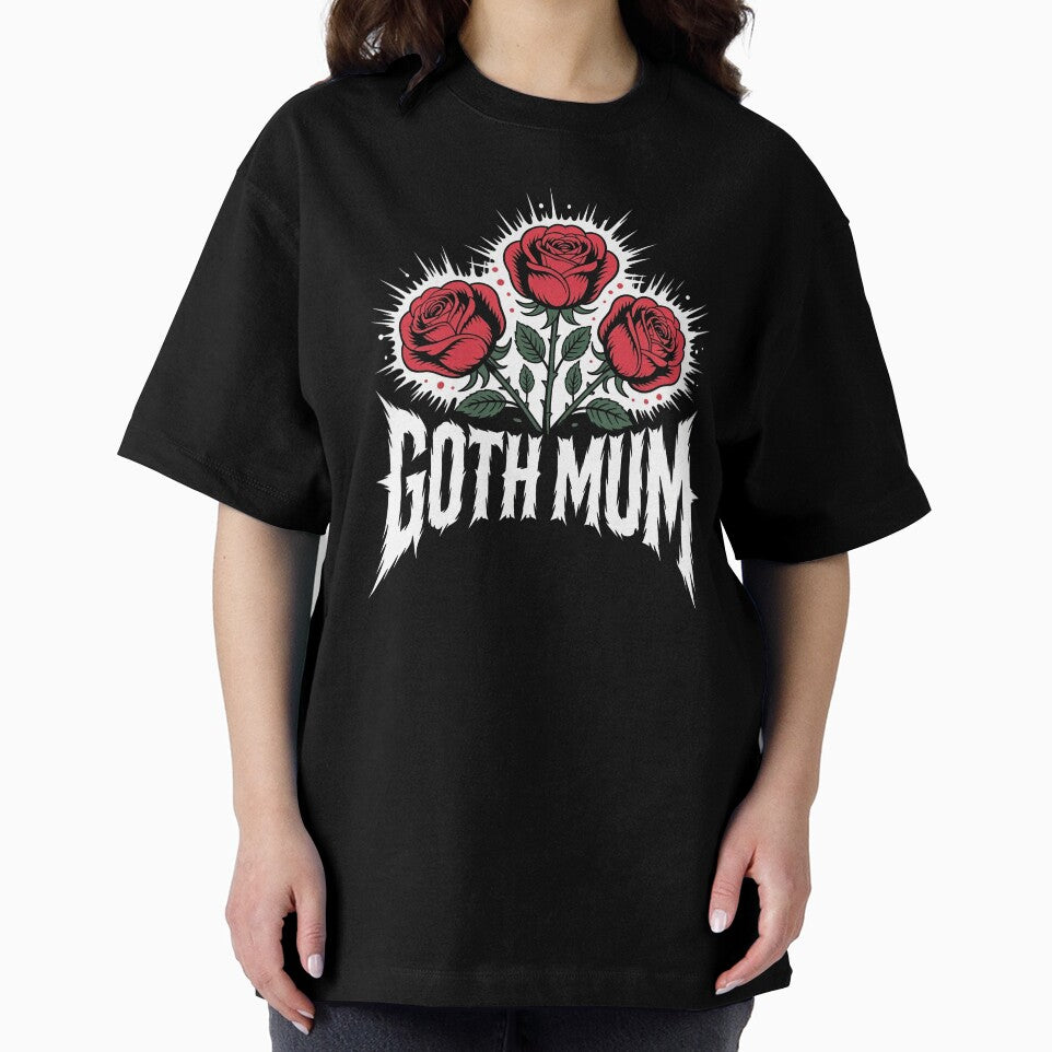 Goth Mum with Roses Mothers Day Gift for Gothic Mums by Say It With Ink