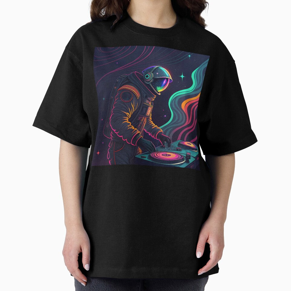 DJ in open space by AhArtMe T-Shirts, Hoodie, Sweatshirt | BlankRebels.com (Image 2)