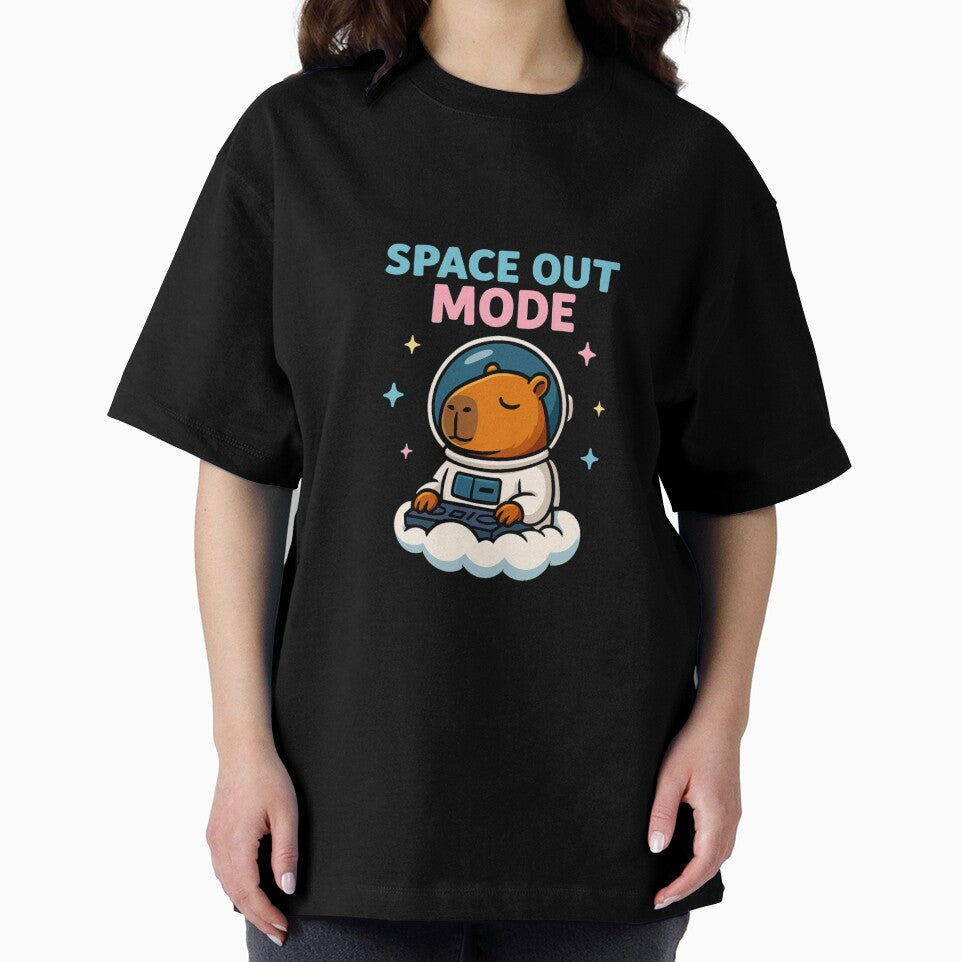 Space Out Mode – Cute Astronaut Capybara by MOAVE-Design T-Shirts, Hoodie, Sweatshirt | BlankRebels.com (Image 2)