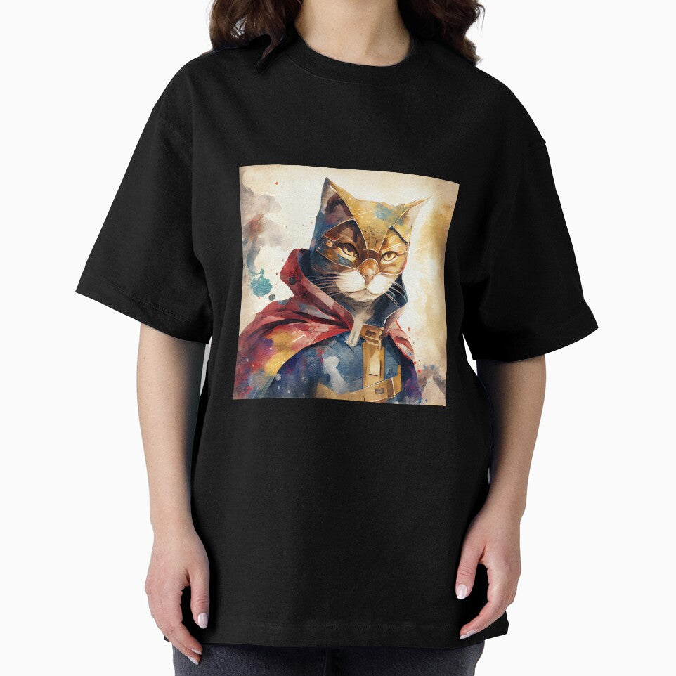 Tabby Cat Superhero by EmilyDayDreams T-Shirts, Hoodie, Sweatshirt | BlankRebels.com (Image 2)
