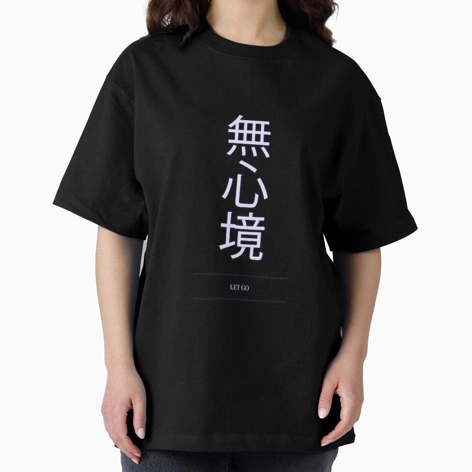 Minimal Kanji Typography Poster (Let Go) by The Wise Fortress T-Shirts, Hoodie, Sweatshirt | BlankRebels.com (Image 2)