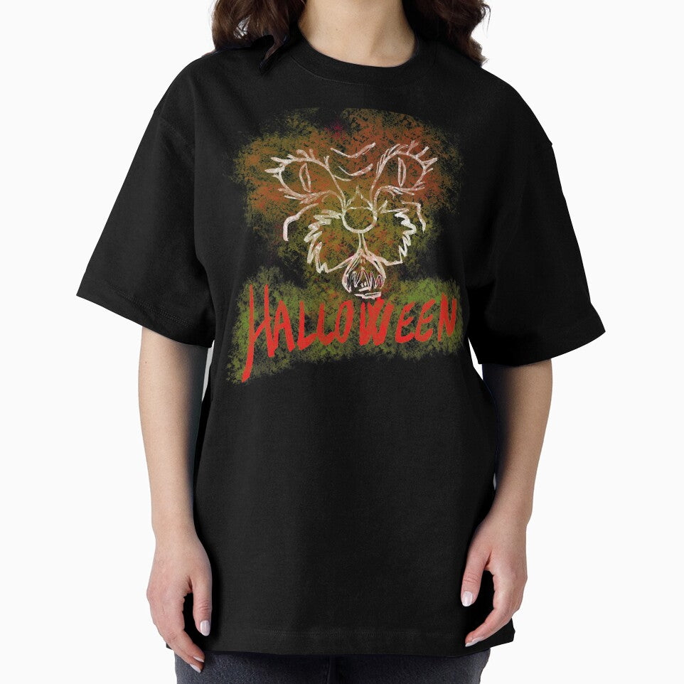 Halloween cat face by mikoala50 T-Shirts, Hoodie, Sweatshirt | BlankRebels.com (Image 2)