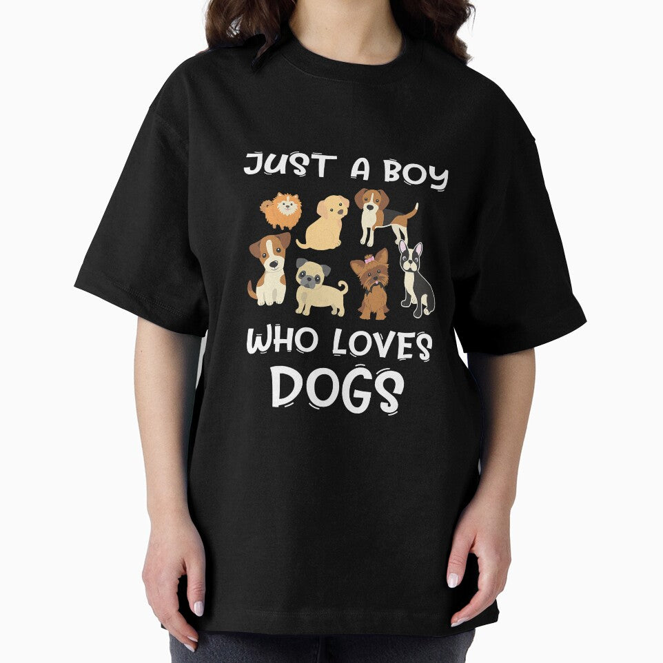 Just A Who Loves Dogs Funny Puppy by SkyCloudBlue T-Shirts, Hoodie, Sweatshirt | BlankRebels.com (Image 2)