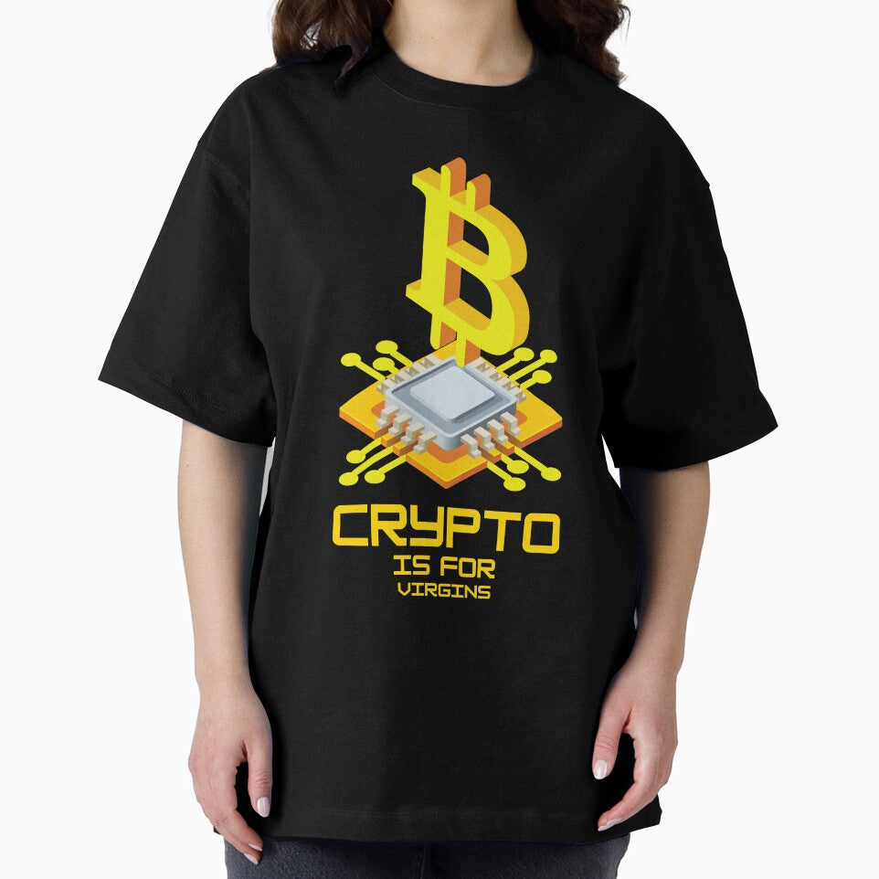Crypto is for Virgin Meme by FOSLIGHT T-Shirts, Hoodie, Sweatshirt | BlankRebels.com (Image 2)