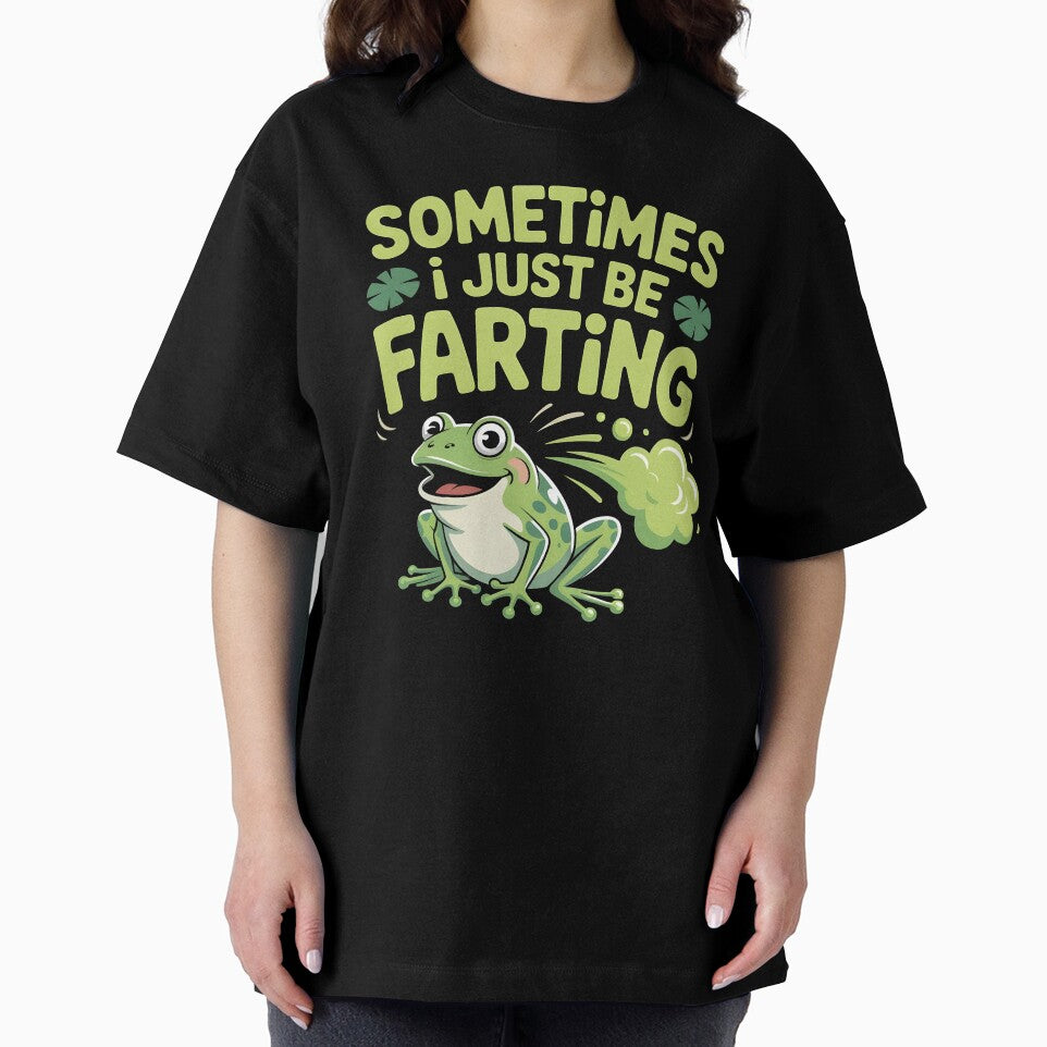 Sometimes I Just Be Farting Funny Vintage Frog – Meme Lover Edition by Redgiant87x T-Shirts, Hoodie, Sweatshirt (Image 2)