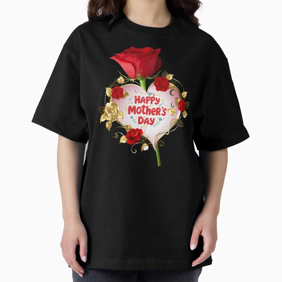 Red Rose Heart Mom – Elegant Mother's Day 2026 by OLYUS T-Shirts, Hoodie, Sweatshirt | BlankRebels.com (Image 2)