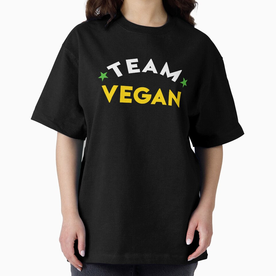 Team Vegan Art - Green Yellow by geekySlicks T-Shirts, Hoodie, Sweatshirt | BlankRebels.com (Image 2)