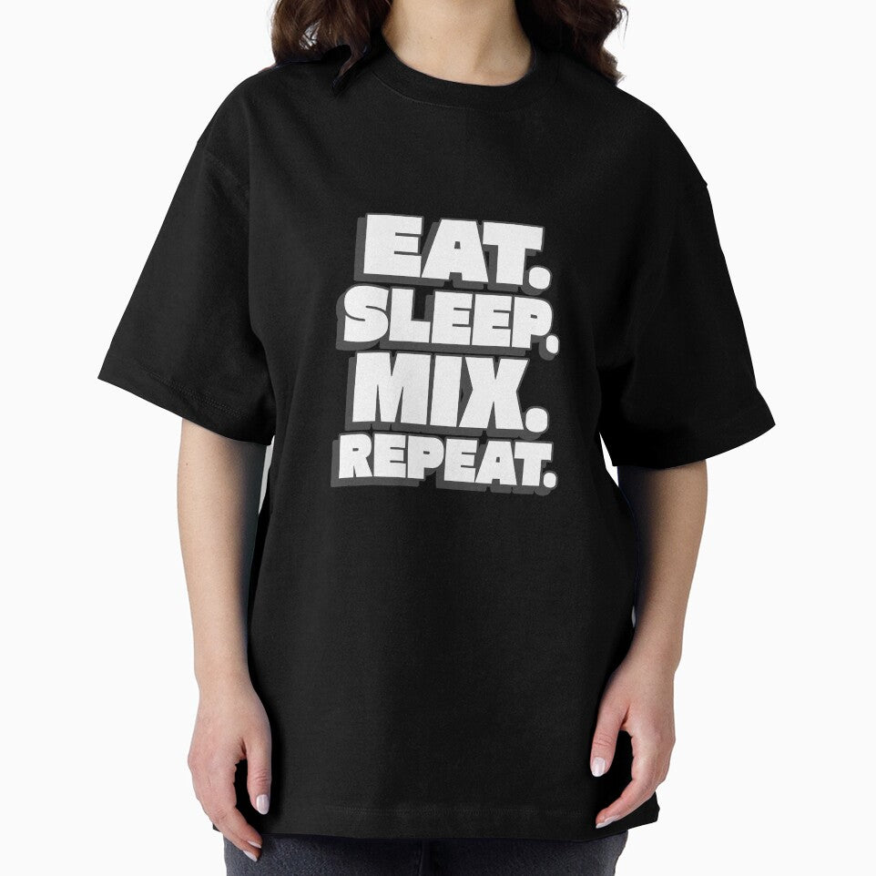 Eat. Sleep. Mix. Repeat. | DJ Gift by fcbdavis T-Shirts, Hoodie, Sweatshirt | BlankRebels.com (Image 2)