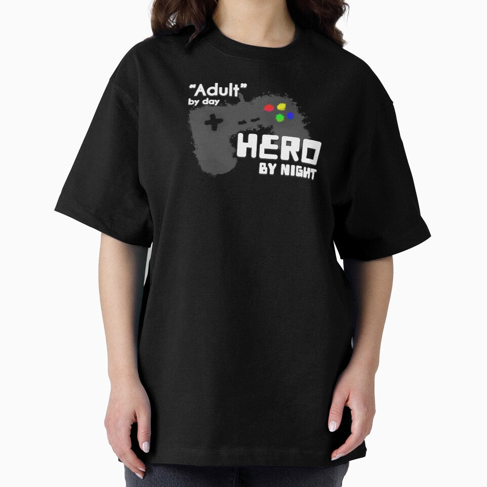 "Adult" by day, Hero By Night by JoseloRochaArt T-Shirts, Hoodie, Sweatshirt | BlankRebels.com (Image 2)