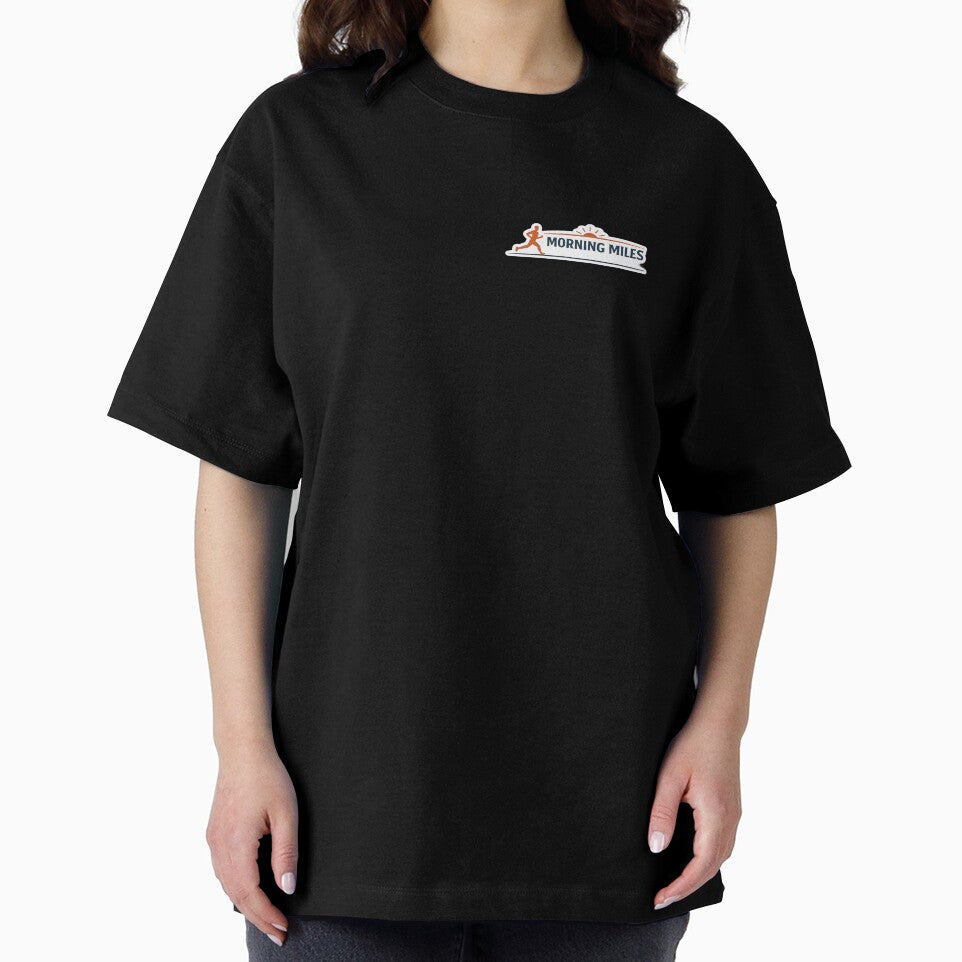 Morning Miles – Minimal Running Sticker for Early Runners by Run-Lifestyle T-Shirts, Hoodie, Sweatshirt (Image 2)