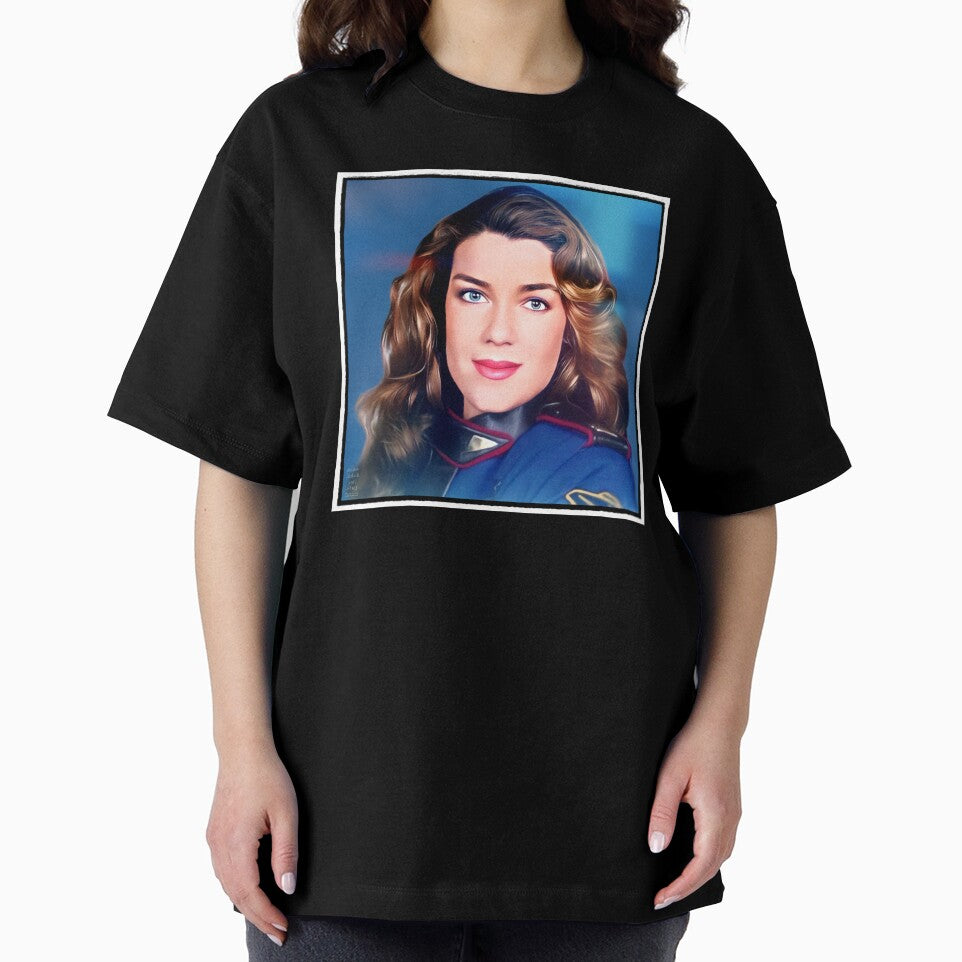 Susan Ivanova in Babylon 5 Season 1 Uniform by orionlodubyal T-Shirts, Hoodie, Sweatshirt | BlankRebels.com (Image 2)