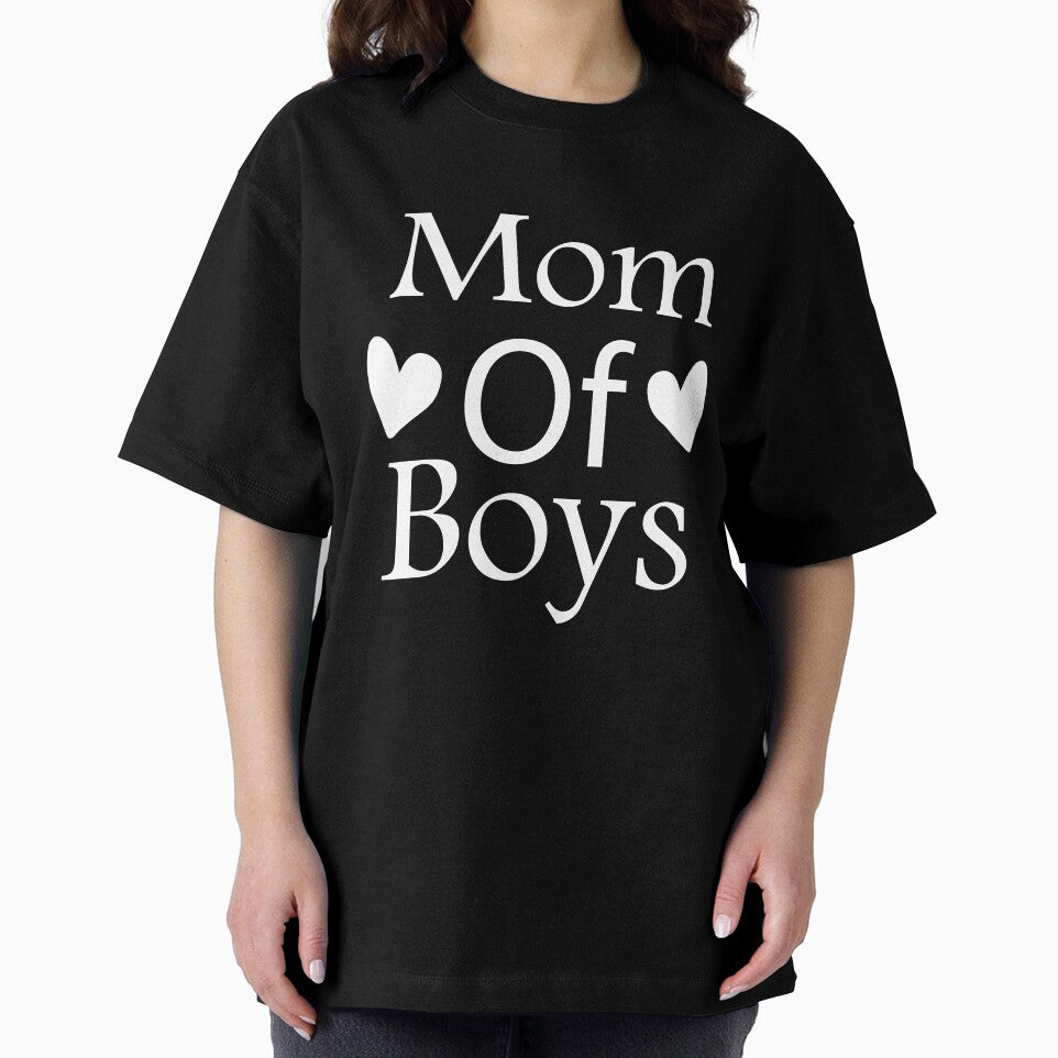 Copy of Mom Of Boys, Outnumbered Mom Of Boys, Boy Mom, Mom, Gift For New Mom by adjamine T-Shirts, Hoodie,... (Image 2)
