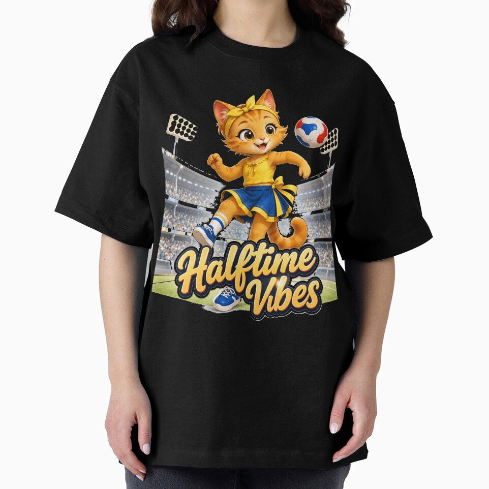 Halftime Vibes Soccer Cat by yasmh