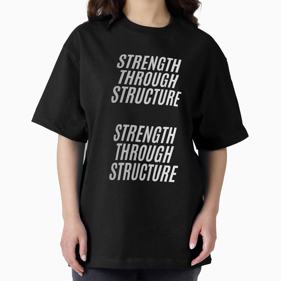 Strength through structure by MariusDesign210 T-Shirts, Hoodie, Sweatshirt | BlankRebels.com (Image 2)