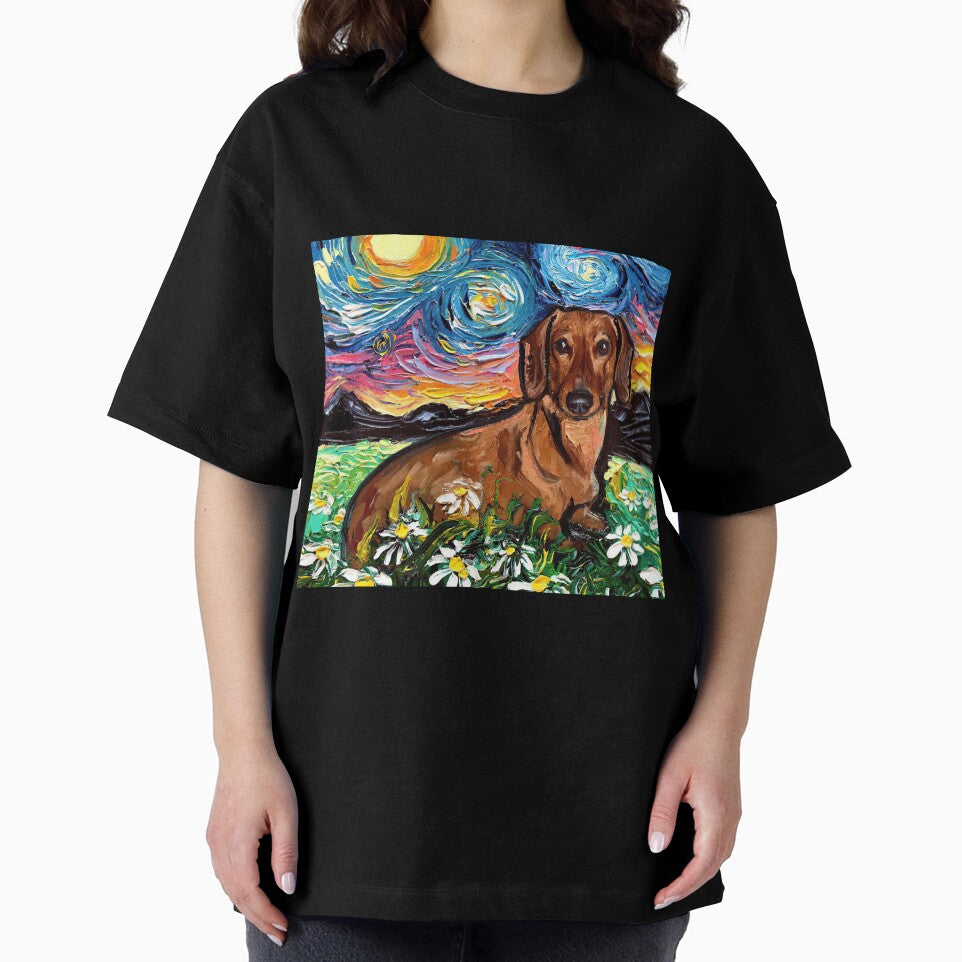 Vintage Dachshund Art by SiouxLove T-Shirts, Hoodie, Sweatshirt | BlankRebels.com (Image 2)