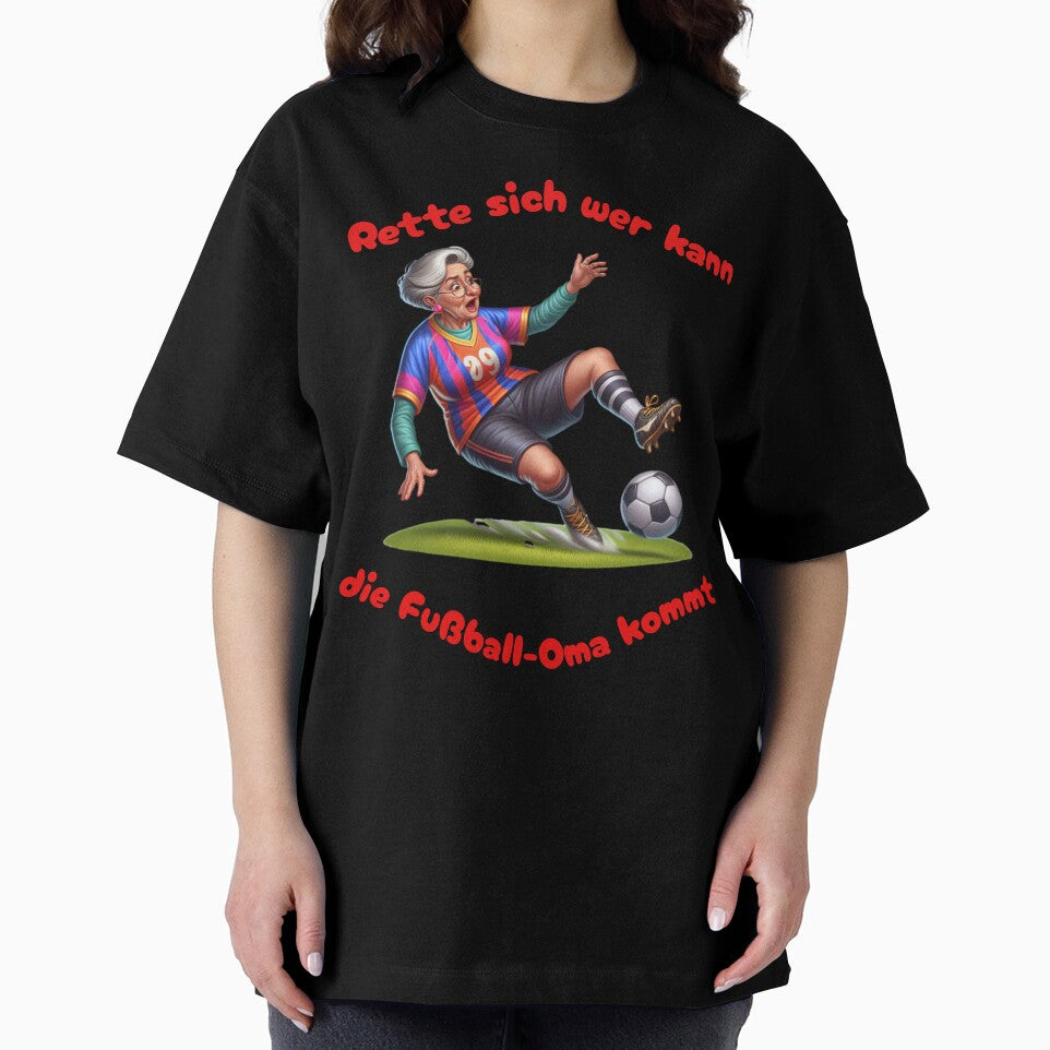 Save yourself if you can, the soccer grandma is coming by HerbertFlenner