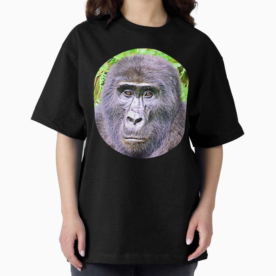 Mountain Gorilla Portrait by RevolutionInPaint T-Shirts, Hoodie, Sweatshirt | BlankRebels.com (Image 2)