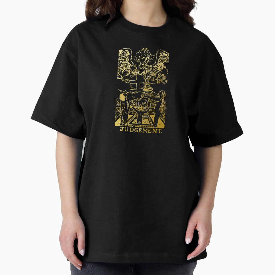 Tarot Card Judgement Gold Deck by Michallandsberg T-Shirts, Hoodie, Sweatshirt | BlankRebels.com (Image 2)