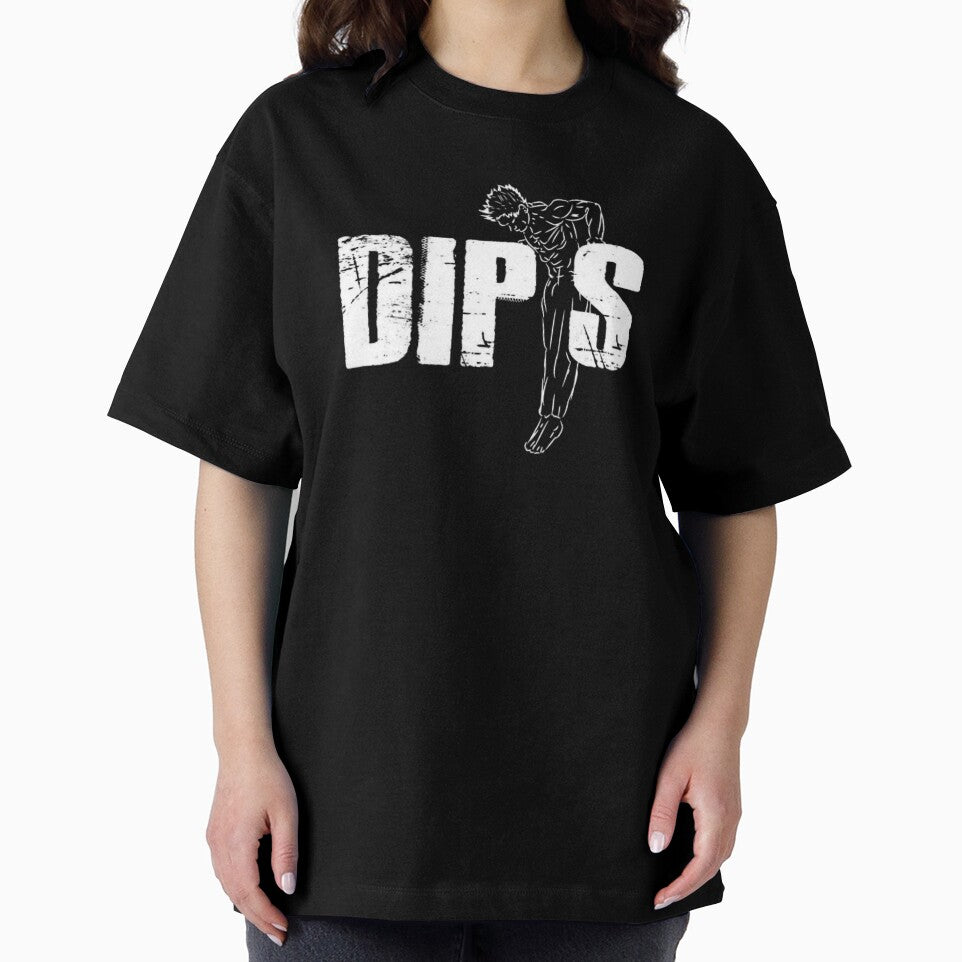 Dips Workout Art – Bodyweight Training Fitness Illustration by HYSTOREGYMWEAR T-Shirts, Hoodie, Sweatshirt (Image 2)