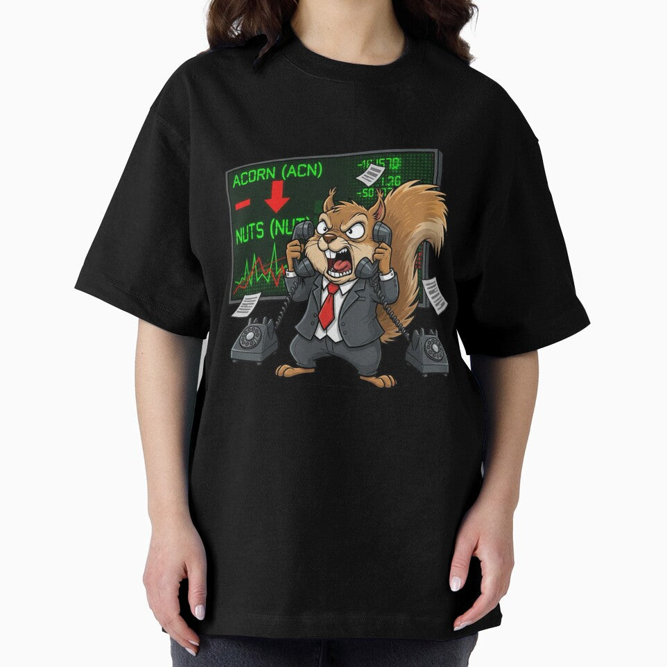 Stockbroker Squirrel – Acorn Market Chaos Meme by Whisky1111 T-Shirts, Hoodie, Sweatshirt | BlankRebels.com (Image 2)