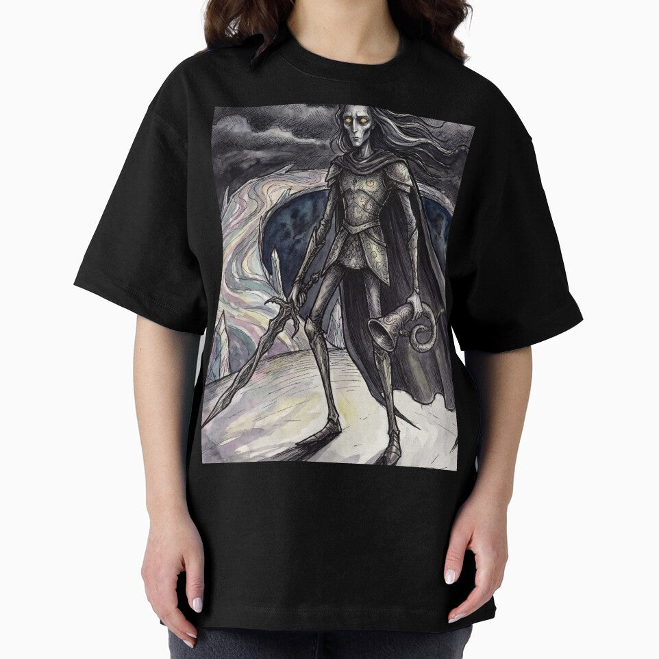 Heimdall Bifrost Sentinel Ancient Norse God Gothic style illustration by Vintage Designs + T-Shirts, Hoodie,... (Image 2)