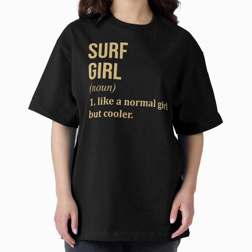 Surf Girl Definition in Gold by XCIV T-Shirts, Hoodie, Sweatshirt | BlankRebels.com (Image 2)