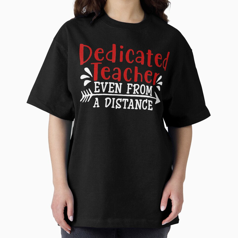Dedicated Teacher Even From A Distance Distant Learning by Brigitte98 T-Shirts, Hoodie, Sweatshirt (Image 2)