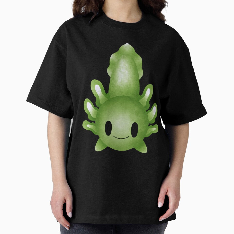 Cute Baby Axolotl Happy Green by NinniSilver T-Shirts, Hoodie, Sweatshirt | BlankRebels.com (Image 2)