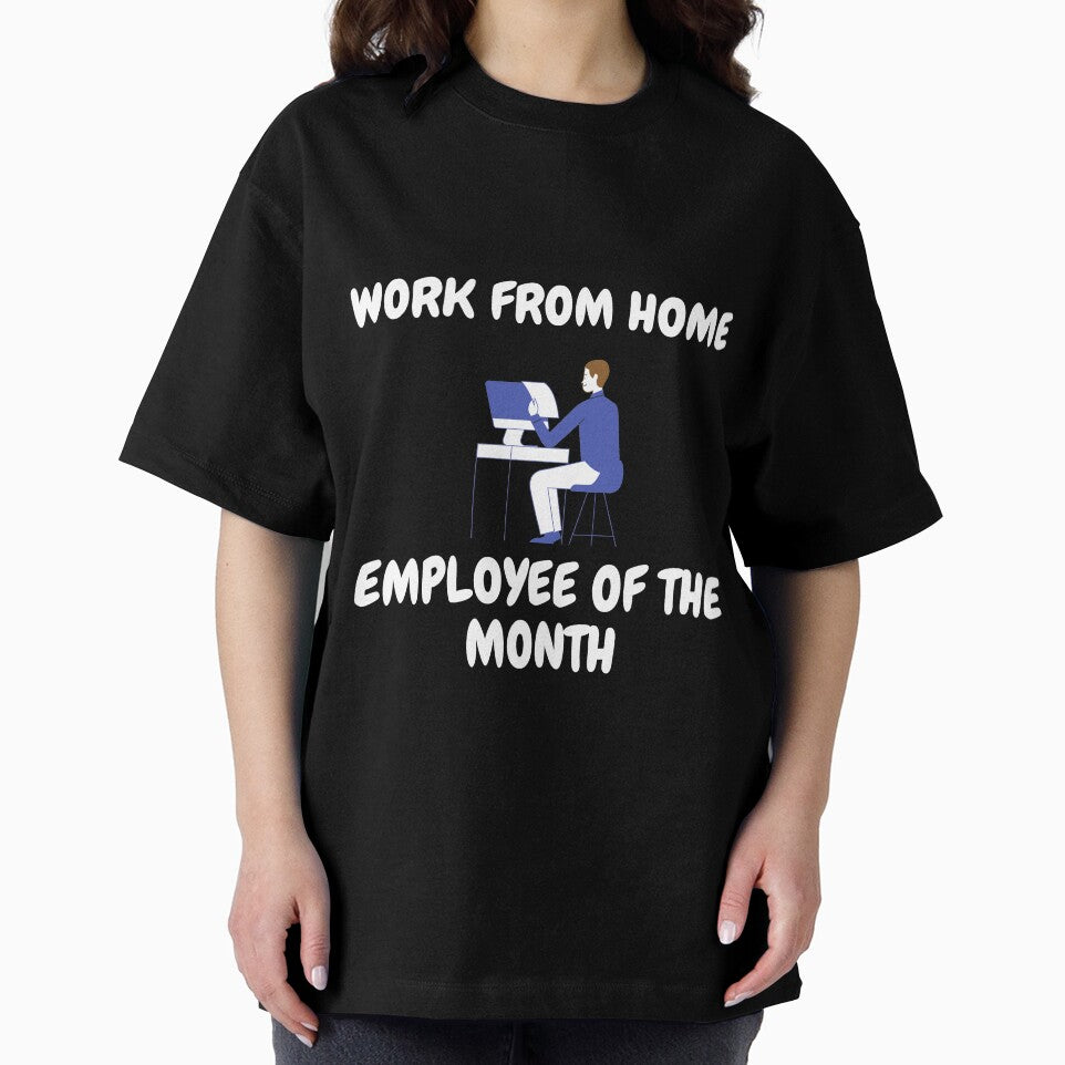 Work From Home Employee Of The Month In Black by LuckyKermit T-Shirts, Hoodie, Sweatshirt | BlankRebels.com (Image 2)
