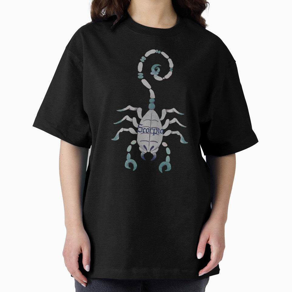 Scorpio Zodiac Sign Horoscope Constellation Retro Scorpion by Wangfu-tees Hoodie, Sweatshirt | BlankRebels.com (Image 2)