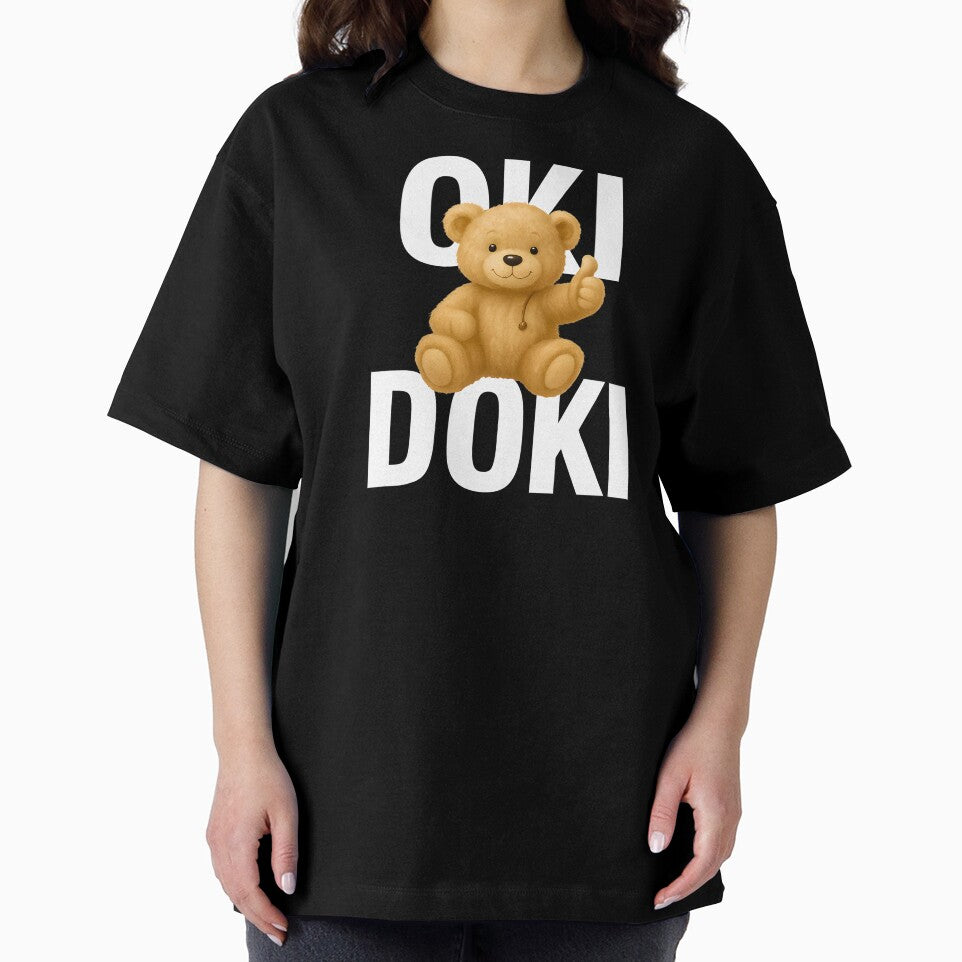 “Oki Doki” Teddy Bear by Les-Ink-Studio T-Shirts, Hoodie, Sweatshirt | BlankRebels.com (Image 2)